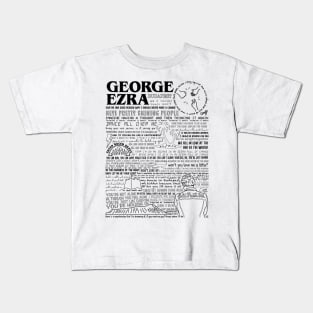 George Mix (black) Kids T-Shirt